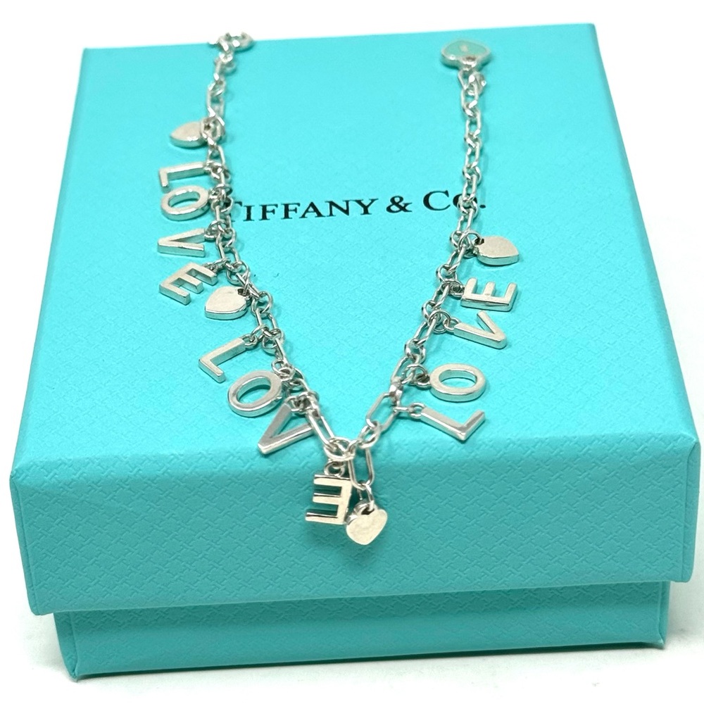 Authentic Tiffany & co. Love Notes Charm Bracelet. - Picture 8 of 12